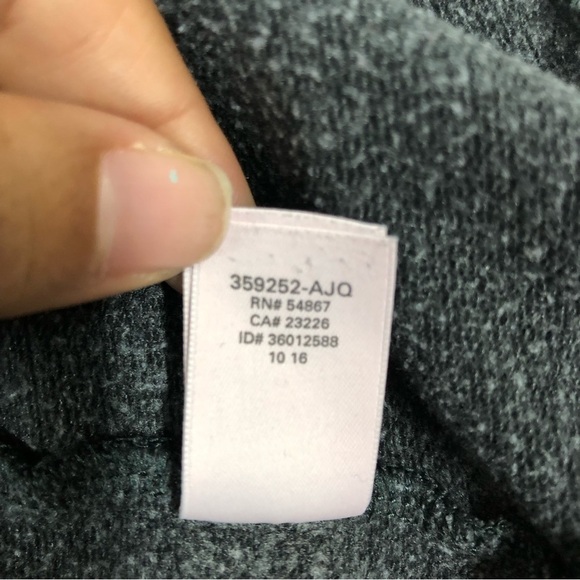 Victoria’s Secret charcoal sweater small sequins distressed - Picture 6 of 12